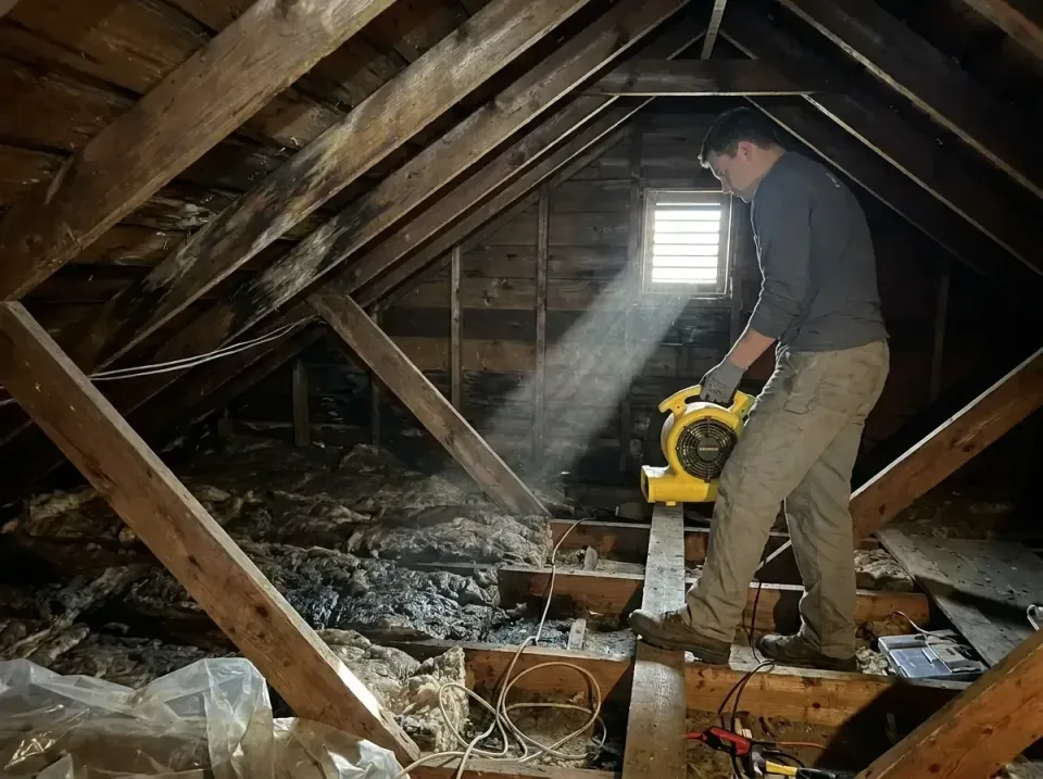 attic-water-damage-drying-proc-007 — frequently asked questions, Emergency Water Extraction & 24/7 Flood Response in Tuxedo,…